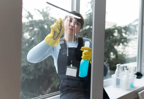 Nettoyage de vitres intérieures et extérieures à Cusey